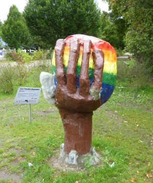 Skulptur zum Klimaschutz 2, Gesamtschule Stellingen 2008