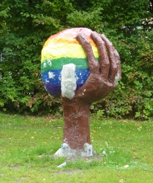 Skulptur zum Klimaschutz 3, Gesamtschule Stellingen 2008