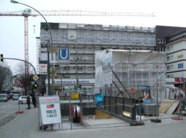 U-Bahnhof Osterstraße geschlossen