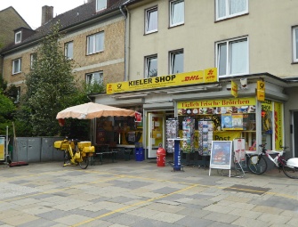Der Stellinger Post-Shop in der Kieler Str. 383