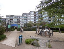 Der Spielplatz am Mittelweg in der Linse.