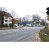 Kieler Strasse Richtung Hamburg, die Linksabbiegerspur ist gesperrt