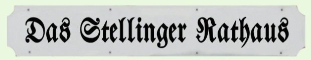 das Stellinger Rathaus Schild